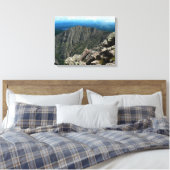 Knife Edge, Katahdin, Maine Canvas Afdruk (Insitu (Slaapkamer))