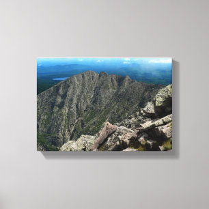 Knife Edge, Katahdin, Maine Canvas Afdruk