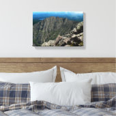 Knife Edge, Katahdin, Maine Canvas Afdruk (Insitu (Slaapkamer))