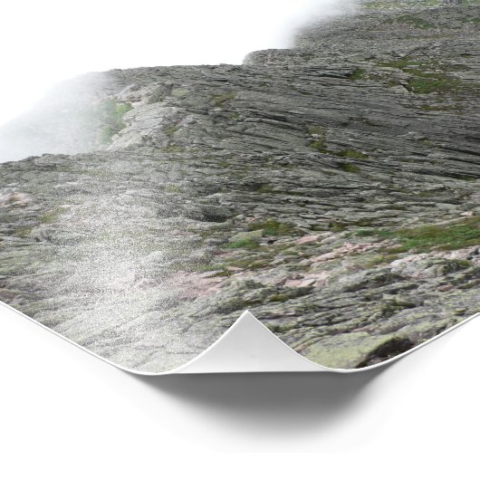 Knife Edge trail, Baxter State Park Foto Afdruk (Hoek)