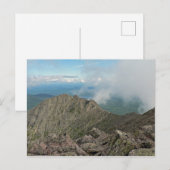 Knife Edge trail, Baxter State Park, Maine Briefkaart (Voorkant / Achterkant)