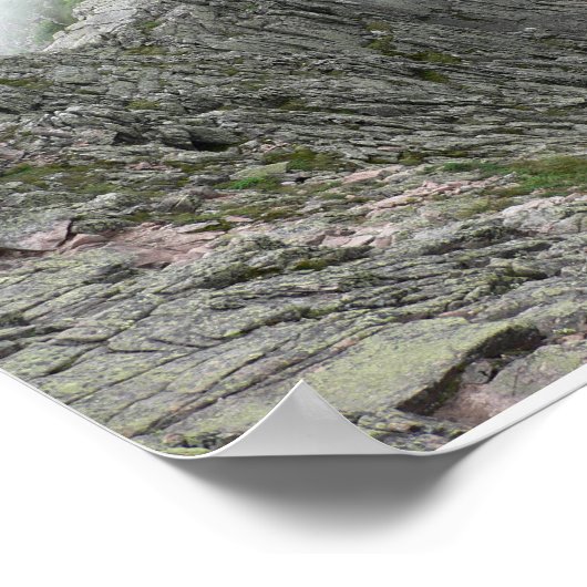 Knife Edge trail, Baxter State Park, Maine Poster (Hoek)