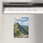 Knife Edge Trail Katahdin Maine Magneet (Insitu (Vaatwasser))