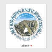 Knife Edge Trail (Katahdin) Sticker (Vel)