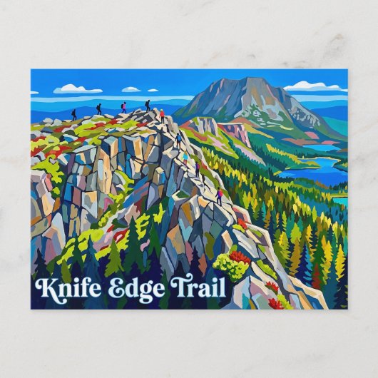 Knife Edge Trail VS Briefkaart (Voorkant)