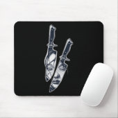 Knife Girl Tattoo Muismat (Met muis)