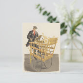 Knife Grinder beroemd gemaakt door Eric Ravilious  Briefkaart (Staand voorkant)