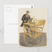 Knife Grinder beroemd gemaakt door Eric Ravilious  Briefkaart (Voorkant / Achterkant)