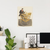 Knife Grinder beroemd gemaakt door Eric Ravilious  Poster (Thuiskantoor)