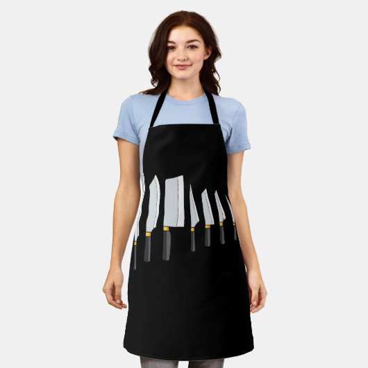 Knife Kit Keuken Gereedschap Koken Gadget T-shirt  Schort (Gedragen)