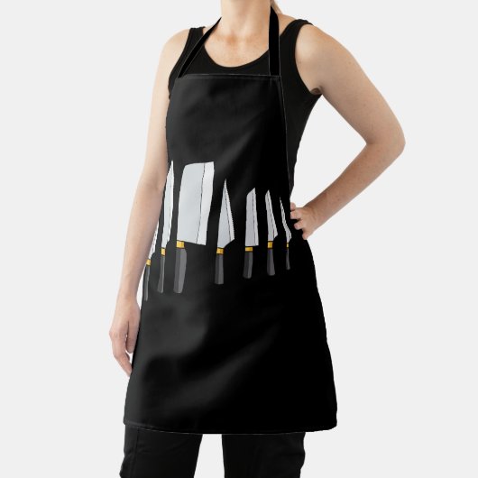 Knife Kit Keuken Gereedschap Koken Gadget T-shirt  Schort (Insitu)