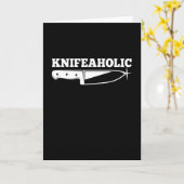 Knife Kniveholic Knife Collector Kaart (Gele Bloem)