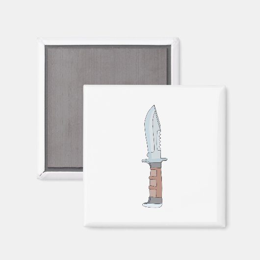 Knife Magneet (Voorkant / Achterkant)