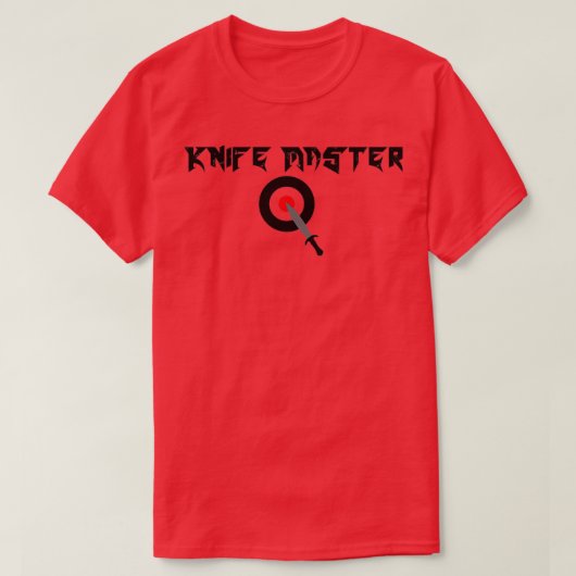 Knife Master T-shirt (Design voorkant)