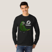 Knife Parrot Wants Seeds I Hahns Macaw T-shirt (Voorkant volledig)