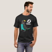 Knife Parrot Wants Seeds I Meyers Parrot T-shirt (Voorkant volledig)