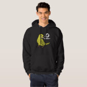 Knife Parrot Wants Seeds I Yellow Parrotlet Hoodie (Voorkant volledig)