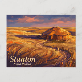 Knife River Indian Villages National Historic Site Briefkaart