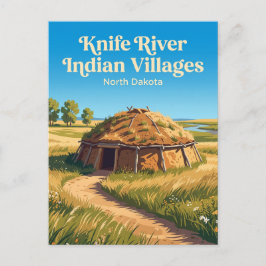 Knife River Indian Villages National Historic Site Briefkaart
