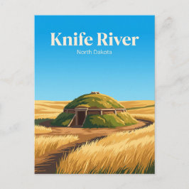 Knife River Indian Villages National Historic Site Briefkaart