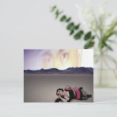 "Knife" Sotelo/Myna Roos Briefkaart (Staand voorkant)