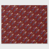 Knife Throwing Act Cadeaupapier (Vlak)