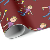 Knife Throwing Act Cadeaupapier (Rol Hoek)