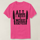 Knifemaking Knife Making Bladesmith Smithing Knive T-shirt (Design voorkant)