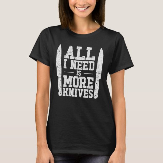 Knifemaking Knife Making Bladesmith Smithing Knive T-shirt (Voorkant)