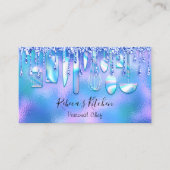 Knifes Blue Drivers, persoonlijke Tsjetsjeense keu Visitekaartje (Voorkant)