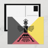 knifewing krijger briefkaart (Voorkant / Achterkant)