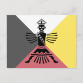 knifewing krijger briefkaart (Voorkant)