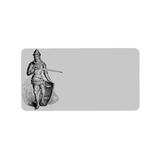 Knight Address Label (Voorkant)