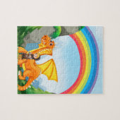 Knight and dragon legpuzzel (Horizontaal)
