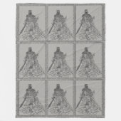 Knight Blanket Fleece Deken (Voorkant)