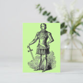 Knight Briefkaart (Staand voorkant)