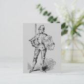 Knight Briefkaart (Staand voorkant)