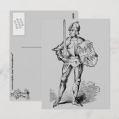Knight Briefkaart (Voorkant / Achterkant)