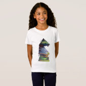 Knight - Chess - Art T-shirt (Voorkant volledig)