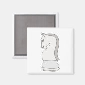 Knight Chess Magneet (Voorkant / Achterkant)