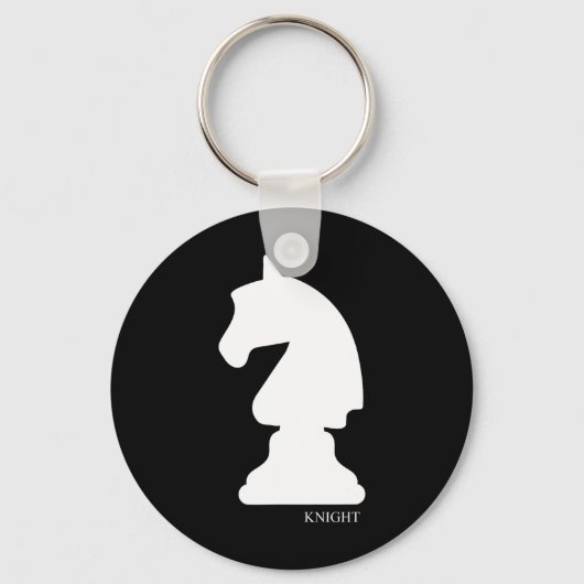 Knight Chess Piece Group Costume Chess Club Chess Sleutelhanger (Voorkant)