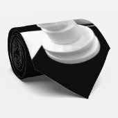 Knight Chess Piece Stropdas (Opgerold)