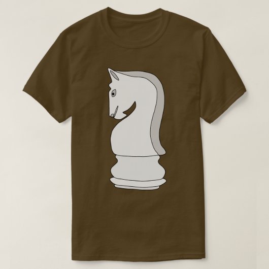 Knight Chess T-shirt (Design voorkant)