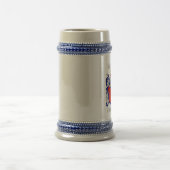 Knight Coat of Arms Stein / Knight Crest Stein Bierpul (Center)