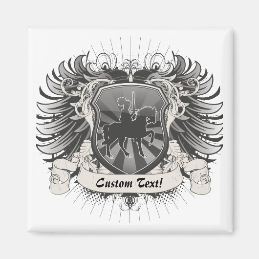 Knight Crest Magneet (Voorkant)