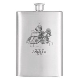  Knight Custom Flask Heupfles