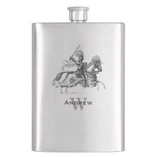  Knight Custom Flask Heupfles
