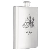 Knight Custom Flask Heupfles (Rechts)