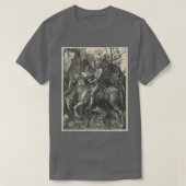 Knight Death and Devil 1513 van Albrecht Drer T-shirt (Design voorkant)