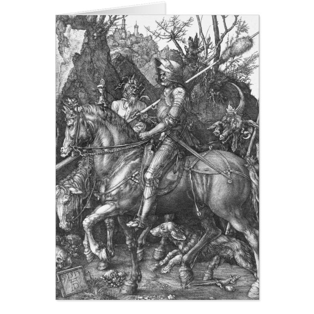 Knight, Death and the Devil, 1513 (graving) (Voorkant)